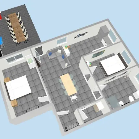 Easyforest 10p Switch Tv 2xapartments Apartment