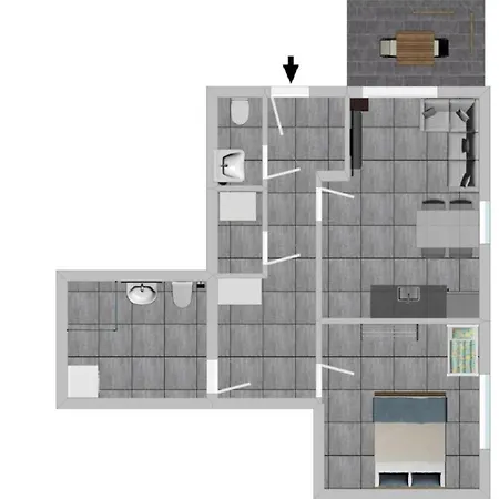 Apartman Easyforest 10p Switch Tv 2xapartments Bad Driburg